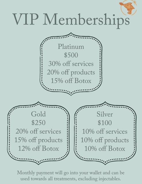 VIP Membership breakdown